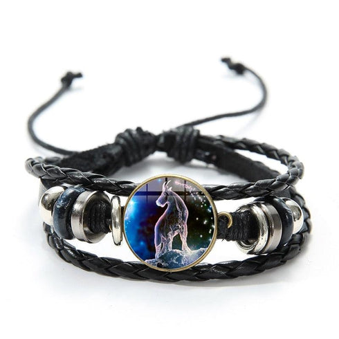 12 Zodiac Sign Constellation Bracelet
